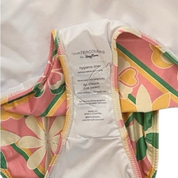 NWOT Kenny Flowers The Acapulco Swimsuit Backless One Piece - Picture 12 of 15